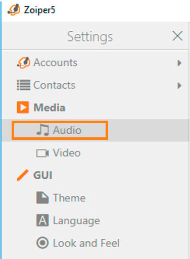 configuracion zoiper computadora audio