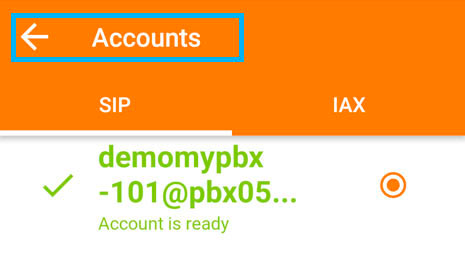 configurar zoiper android accounts