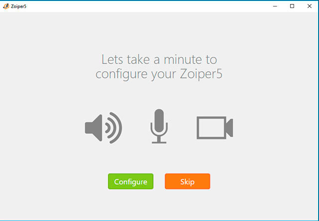 configurar zoiper computadora audio